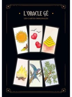 Coffret Oracle Gé - 61 Cartes Avec Pochette Satiné - Gérard Barbier -EtoileHarmonie Promos Boutique 3114523942598 oracle de ge www etoileharmonie fr