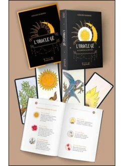 Coffret Oracle Gé - 61 Cartes Avec Pochette Satiné - Gérard Barbier