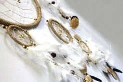 Attrape-rêves Grand Modèle 94cm -EtoileHarmonie Promos Boutique 4046833117863 attrape reve etoileharmonie plume 3