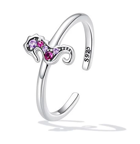 Bague Hippocampe En Argent 925 1 Bague Hippocampe En Argent 925