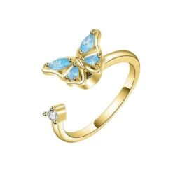 Bague Ajustable Papillon