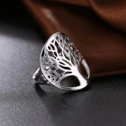Bague Chevalière Arbre De Vie Harmonie -EtoileHarmonie Promos Boutique bague arbre de vie argent sterling 1