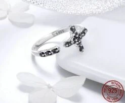 Bague Harmonie Avoir La Foi En Argent Sterling 925