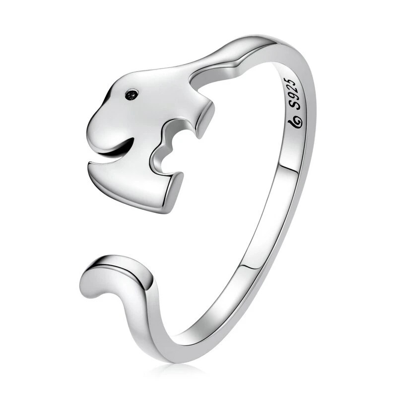 Bague Animale Originale En Argent 925 Sterlings - Éléphant Ou Girafe Au Choix 2 Bague Animale Originale En Argent 925 Sterlings - Éléphant Ou Girafe Au Choix – Image 2
