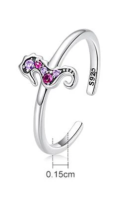 Bague Hippocampe En Argent 925 3 Bague Hippocampe En Argent 925 – Image 3