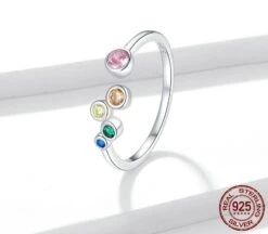Bague Au Orbes Harmonie -EtoileHarmonie Promos Boutique bague ouverte aux orbes harmonie etoileharmonie fr 2