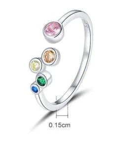 Bague Au Orbes Harmonie -EtoileHarmonie Promos Boutique bague ouverte aux orbes harmonie etoileharmonie fr 3