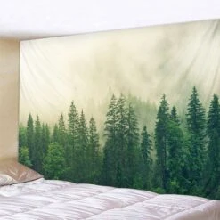Tenture Forêt 9 Tenture Forêt -EtoileHarmonie Promos Boutique belle for t naturelle imprim grande tapisserie murale pas cher hippie tenture murale boh me tapisseries 3