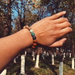 Bracelet Chakras Des Planètes -EtoileHarmonie Promos Boutique bijoux zen bracelet oeil de tigre hematite obsidienne 5