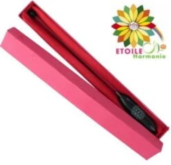 Baguette Biotensor Avec Manche Pierre Et Gravure Fleur De Vie