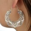 Boucles D'oreille Anneau Ethnique Harmonie Fantaisie Pour Femme