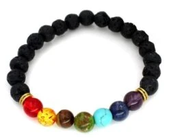 Bracelet Perles Des 7 Chakras Harmonie 14 Bracelet Perles Des 7 Chakras Harmonie -EtoileHarmonie Promos Boutique bracelet 7 chakras etoileharmonie fr 4