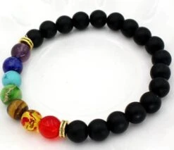 Bracelet Perles Des 7 Chakras Harmonie 16 Bracelet Perles Des 7 Chakras Harmonie -EtoileHarmonie Promos Boutique bracelet 7 chakras etoileharmonie fr 6