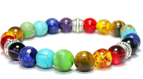 Bracelet Perles Des 7 Chakras Harmonie 9 Bracelet Perles Des 7 Chakras Harmonie – Image 9