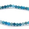 Bracelet Apatite De Madagascar Perles Rondes 3 Mm