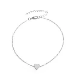 Chaîne De Cheville Cœur Au Style Bohème -EtoileHarmonie Promos Boutique bracelet cheville coeur etoileharmonie bijoux fantaisie 5