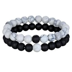 Bracelet Double En Pierre Naturelle -EtoileHarmonie Promos Boutique bracelet double harmonie etoileharmonie 2