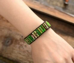 Bracelet Esprit Clair Harmonie En Pierres Naturelles Jaspe -EtoileHarmonie Promos Boutique bracelet esprit clair harmonie etoilemharmonie bijou zen 5