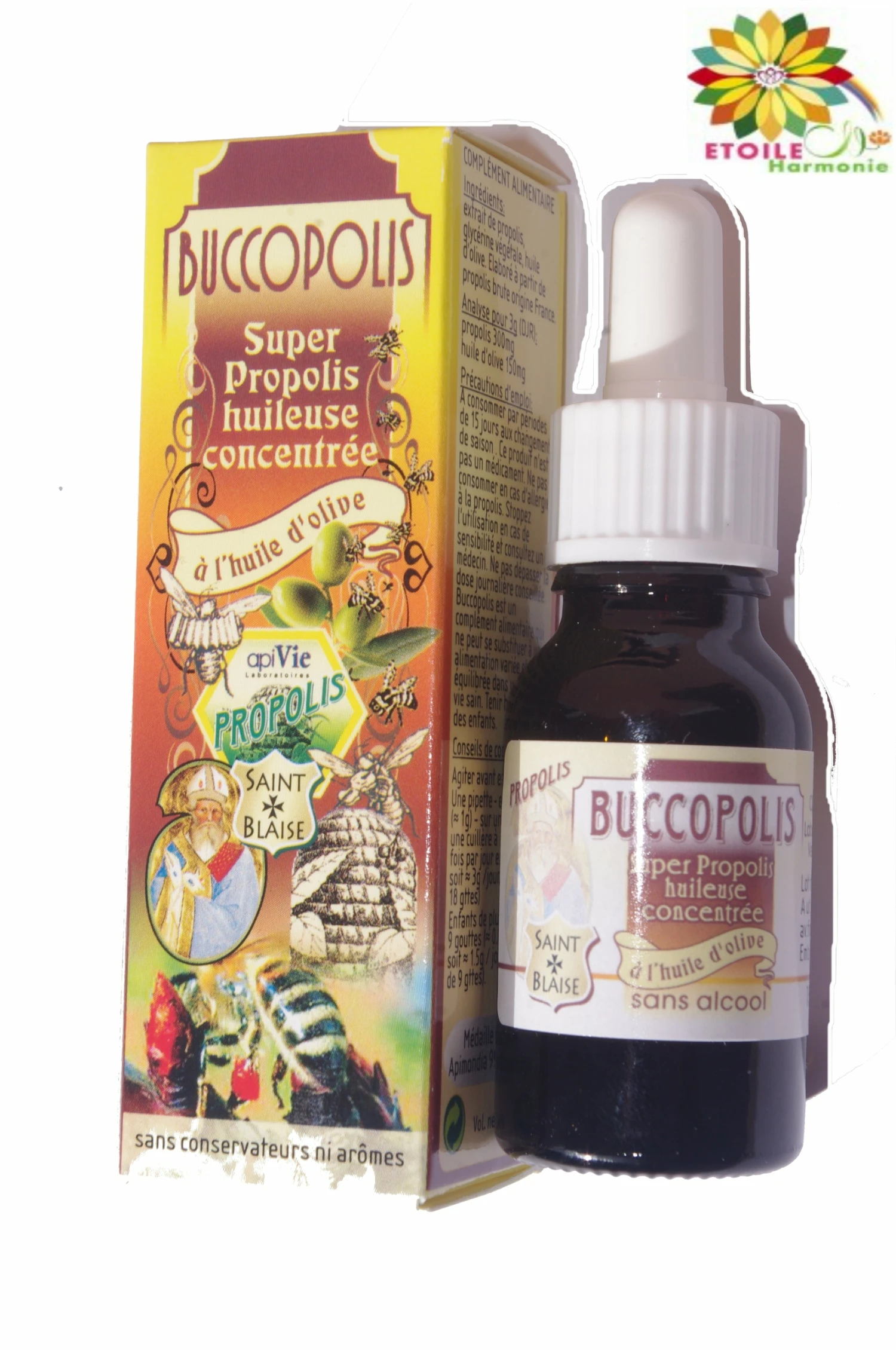 Buccopolis 15ml Concentré De Propolis Huileuse Sans Alcool à L'huile D'olive 1 Buccopolis 15ml Concentré De Propolis Huileuse Sans Alcool à L'huile D'olive