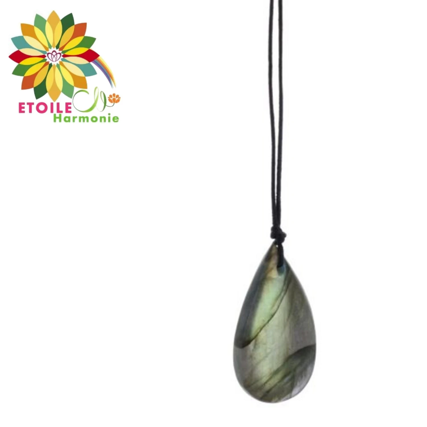 Cabochon Labradorite - Pierre Naturelle 1 Cabochon Labradorite - Pierre Naturelle