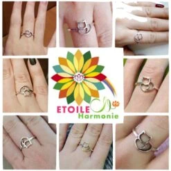Bague Chat Et Cœur En Argent -EtoileHarmonie Promos Boutique capture1