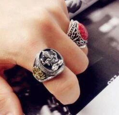 BAGUE CHEVALIÈRE GANESH -EtoileHarmonie Promos Boutique chevaliere ganesha etoileharmonie