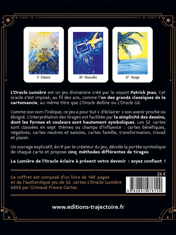 Coffret L'oracle De Lumière 52 Cartes 3 Coffret L'oracle De Lumière 52 Cartes – Image 3