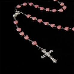 Chapelet De Cœur De Bénédiction -EtoileHarmonie Promos Boutique collier de pri re chapelet d amour blanc en porcelaine collier chapelet de b n diction 2