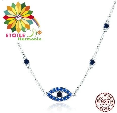 Collier Chaîne Pendentif Troisième Oeil En Argent 925 1 Collier Chaîne Pendentif Troisième Oeil En Argent 925