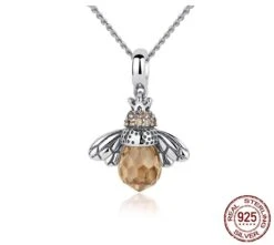 Collier En Pendentif De La Reine Des Abeilles