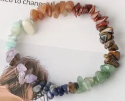 Bracelet Baroque De Guérison En Pierre Sur Les Chakras -EtoileHarmonie Promos Boutique csja bracelet de gu rison 7 chakras en pierre naturelle reiki perles de gravier caill es