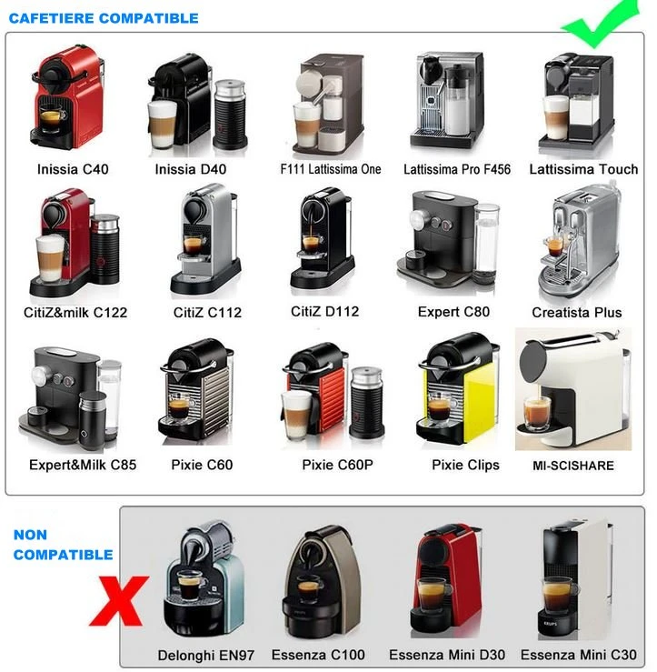 Pack Capsule De Café Réutilisable Pour Cafetière Nespresso 2 Pack Capsule De Café Réutilisable Pour Cafetière Nespresso – Image 2