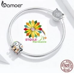 Breloque éléphant Coloré Harmonie 7 Breloque éléphant Coloré Harmonie -EtoileHarmonie Promos Boutique elephant harmonie pour bracelet