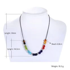 Collier Harmonie Des 7 Chakras -EtoileHarmonie Promos Boutique etoile harmonie collier des chakras 3