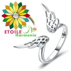 Bague Aile D'ange En Argent