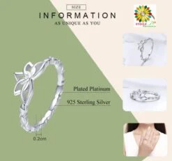 EtoileHarmonie Promos Boutique -EtoileHarmonie Promos Boutique etoileharmonie bague fleur de lotus harmony argent aa