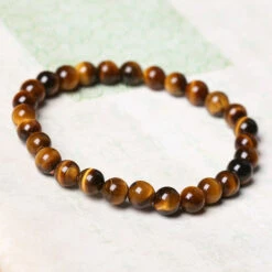 Bracelet En œil De Tigre - Protection * -EtoileHarmonie Promos Boutique etoileharmonie bracelet oeil de tigre 1