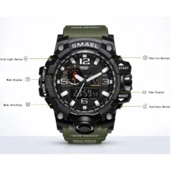 Montre Sport étanche à Double Affichage Quartz Pour Homme -EtoileHarmonie Promos Boutique etoileharmonie hommes montres de sport double affichage analogique num rique led lectronique montres quartz tanche 2