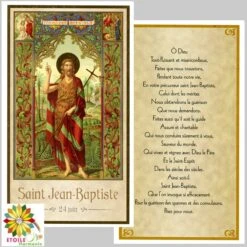 Image Pieuse Saint Jean-Baptiste Du 24 Juin