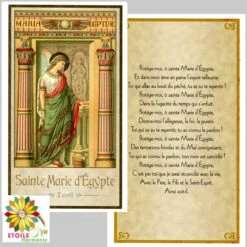 Image Pieuse Sainte Marie D’Égypte Du 2 Avril