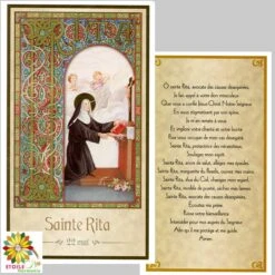 Image Pieuse Saint Rita Du 22 Mai Avec Prière