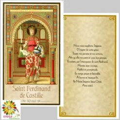 Image Pieuse De Saint Ferdinand De Castille Du 30 Mai Avec Prière