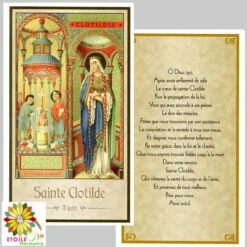 Image Pieuse Sainte Clotilde Du 3 Juin