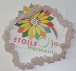 Bracelet Baroque En Quartz Rose Pierres Minéraux Lithotherapie - 3660341215098