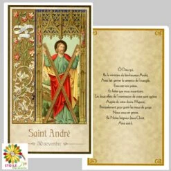 Image Pieuse Saint André Du 30 Novembre