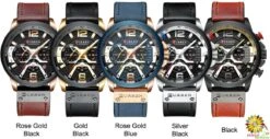 CURREN Montre Chronographe Et Date Pour Homme