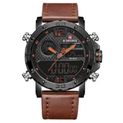 Montre Quartz Numérique étanche Naviforce