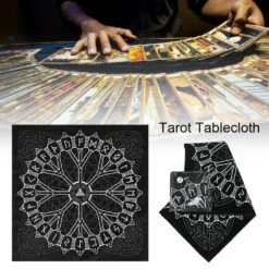 Tapis De Jeux De Cartes Astrologie Voyance -EtoileHarmonie Promos Boutique nappe tapis astrologie tarot oracales voyance etoileharmonie 2