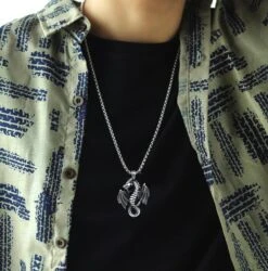 Pendentif Dragon Ailé -EtoileHarmonie Promos Boutique pendentif dragon aile sur etoileharmonie