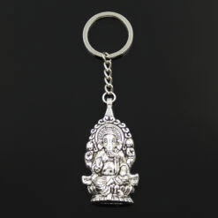Porte-clés Ganesh Bouddha éléphant